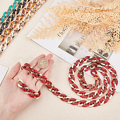 Прозрачная акриловая цепочка ручной работы AJEW-GF0001-92