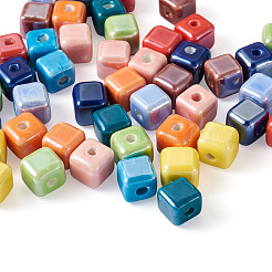 50 шт. нитка фарфоровых бусин ручной работы в 10 стилях&nbsp;PORC-FW0001-03