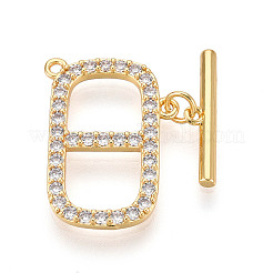 Латунные застежки-молнии из прозрачного кубического циркония KK-N254-74G