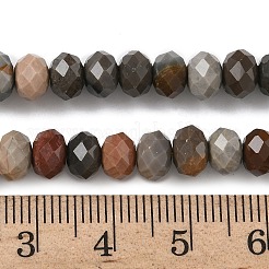 Нити бусин из натурального алашанского агата G-D344-A16