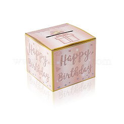 Копилка с днем рождения для денежного подарка DIY-WH200050-32B