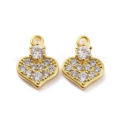 Латунные микро проложить кубического циркония подвески&nbsp;KK-E068-VF186