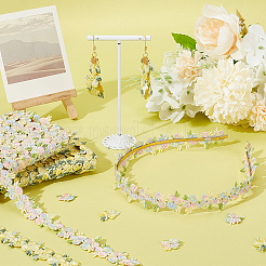 4.6~5 ярд цветочной полиэстеровой отделочной ленты OCOR-PH0001-97B