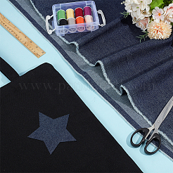 1 ярд хлопчатобумажной джинсовой ткани&nbsp;DIY-BC0015-52