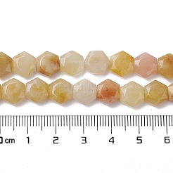 Природный Топаз нефрита бисер нитей G-K359-C19-01