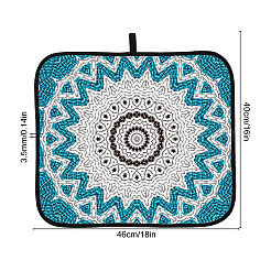 Коврик для сушки посуды из полотенец для кухни AJEW-WH0189-80A-05