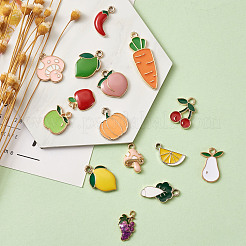 Подвески из эмали и сплава ENAM-CD0001-06