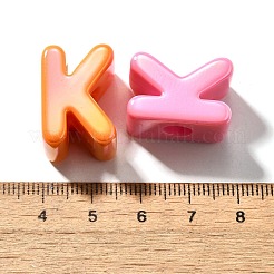 УФ-покрытие непрозрачные акриловые европейские бусины SACR-Z007-01K