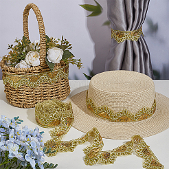 Вышивка полиэфирной лентой&nbsp;OCOR-WH0110-33A