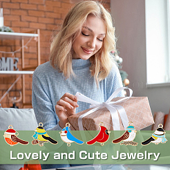 Подвески из сплава эмали 24шт 6 стиля ENAM-DC0001-13