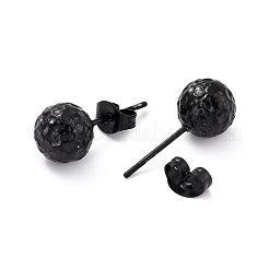 Фурнитура для сережек-гвоздиков из нержавеющей стали 304 STAS-I183-09B-EB