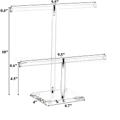 2 т барная стойка для акриловых ювелирных изделий PW-WG21989-01