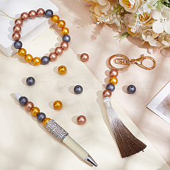 45шт 3 цвета силиконовые бусины SIL-PH0001-23