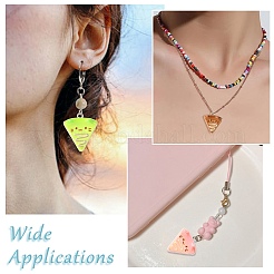 40 шт. 5 цвета непрозрачные подвески из смолы&nbsp;RESI-CJ0004-80