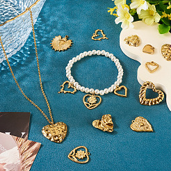 11 шт. 11 стиля подвески из нержавеющей стали 304&nbsp;STAS-TA0003-31