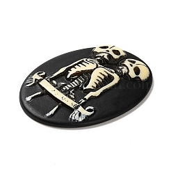 Кабошоны из непрозрачной смолы на Хэллоуин&nbsp;CRES-F023-05