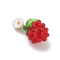 Прозрачные стеклянные подвески&nbsp;PALLOY-MZ00905-04