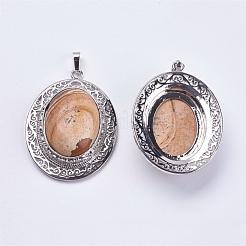 Естественного изображения яшмы подвески&nbsp;G-F228-22O-RS