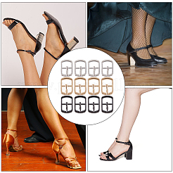 21 шт. 3-х цветные пряжки из цинкового сплава&nbsp;AJEW-CL0002-02