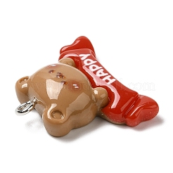 Рождественские подвески из непрозрачной смолы CRES-D016-02A