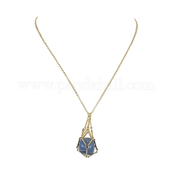 Мешочек для макраме из нержавеющей стали 304&nbsp;NJEW-JN04384-03