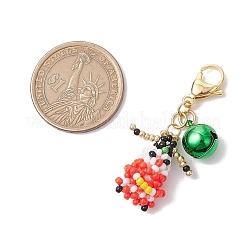 Бог богатства подвеска из стеклянных бусинок HJEW-MZ00140