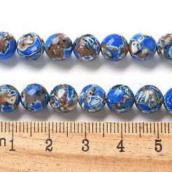 Окрашенные синтетические нити из имперской яшмы&nbsp;G-C168-02E