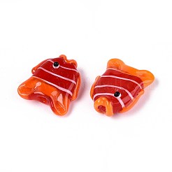 Бусины лэмпворк &nbsp;LAMP-T021-34F