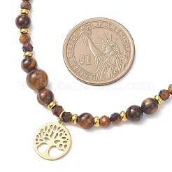 Кулон «Древо жизни» из нержавеющей стали 304&nbsp;NJEW-JN05712