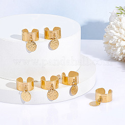 Кольца-манжеты из нержавеющей стали 304 RJEW-UN00010