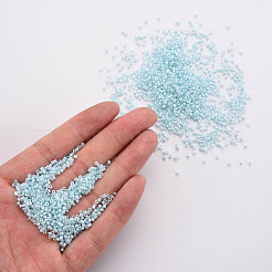 Цилиндрические стеклянные шарики флуоресцентного цвета SEED-S047-P-009