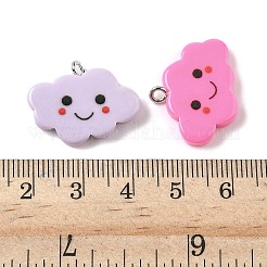 Подвески из непрозрачной смолы&nbsp;RESI-Z038-13P