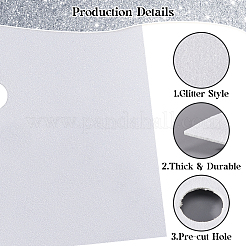 Квадратные наклейки на шапочку выпускника из блесток eva&nbsp;DIY-WH20053-05B