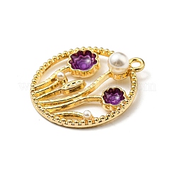 Подвески из эмали и сплава ENAM-G219-01J