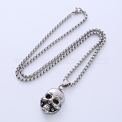 Подвеска-череп из нержавеющей стали 304 в стиле ретро-панк VD4125