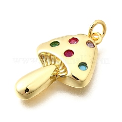 Латунные микро проложить кубического циркония подвески&nbsp;X-KK-F896-03G