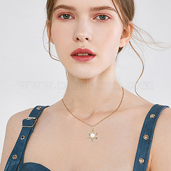 10 шт. подвески из латуни с микропаве из прозрачных кубических цирконий на рождественскую тематику ZIRC-BBC0002-87