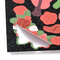 Лазерные бумажные самоклеющиеся наклейки DIY-K016-F02