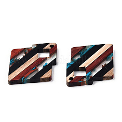 Подвески из смолы и ореха&nbsp;RESI-N039-23