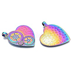 Подвески из сплава цвета радуги PALLOY-N156-165-NR