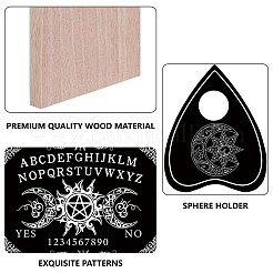 Набор маятниковых гадальных досок DJEW-WH0324-028