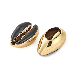 Бусины из ракушек каури с гальваническим покрытием SSHEL-M023-05G