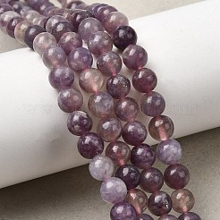 Натуральный сливовый цвет турмалиновый бисер пряди&nbsp;G-I355-01A-02