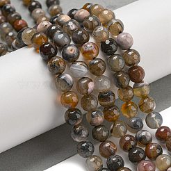 Природный агат бисер нитей&nbsp;G-M437-B01-03