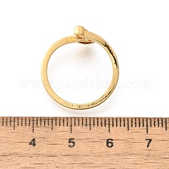 Латунные манжеты для женщин RJEW-U044-E