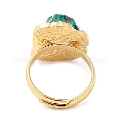 Покрытие стойки латунное кольцо на палец KK-C033-03G