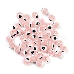 Светящиеся и печатные непрозрачные акриловые бусины&nbsp;LACR-G050-01C