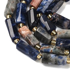 Природный содалит бисер нитей&nbsp;G-D353-A22