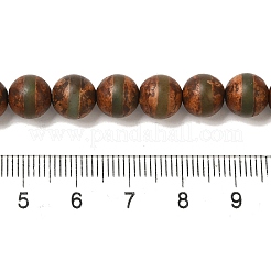 Нити натуральных бусин из тибетского агата G-H066-A01-01