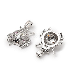 Латунные микро проложить кубического циркония подвески&nbsp;KK-G533-23P